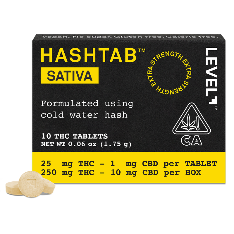 Level Hashtab Sativa 250mg