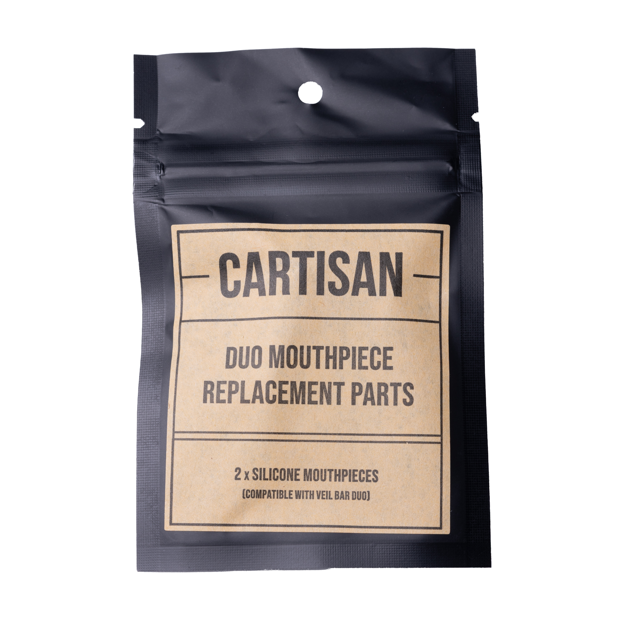 Replacement Parts - Veil Bar Duo Mouthpiece - Black (2 pack)