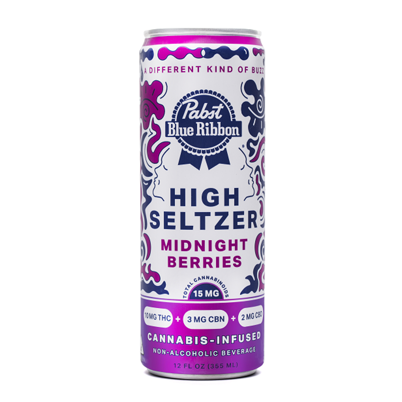 PBR Infused Seltzer Midnight Berries Single 15mg