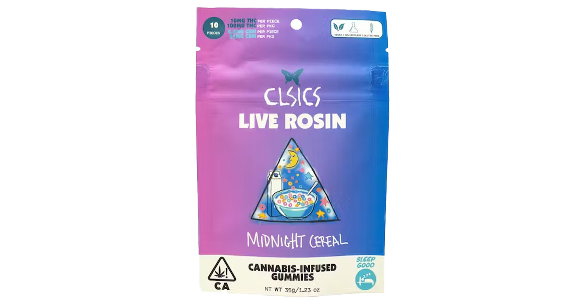 Mission Valley - CLSICS - Midnight Cereal CBN Indica Rosin