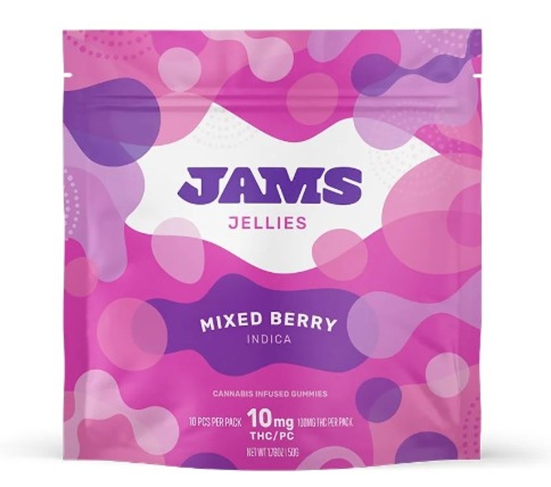 Edibles | Jams | Mixed Berry | 10pk | 100mg
