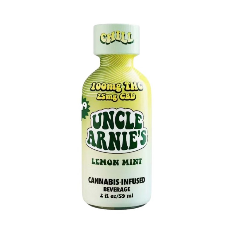 Uncle Arnie's Lemon Mint (H) Drinks 2oz 100mg