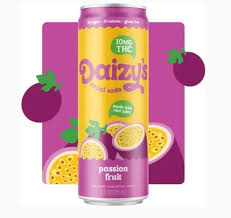 Daizy's Social Soda | Passion Fruit | 10mg THC