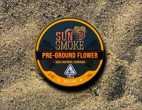 SUN SMOKE: Sativa Blend 14g - Preground Sungrown Flower (S)