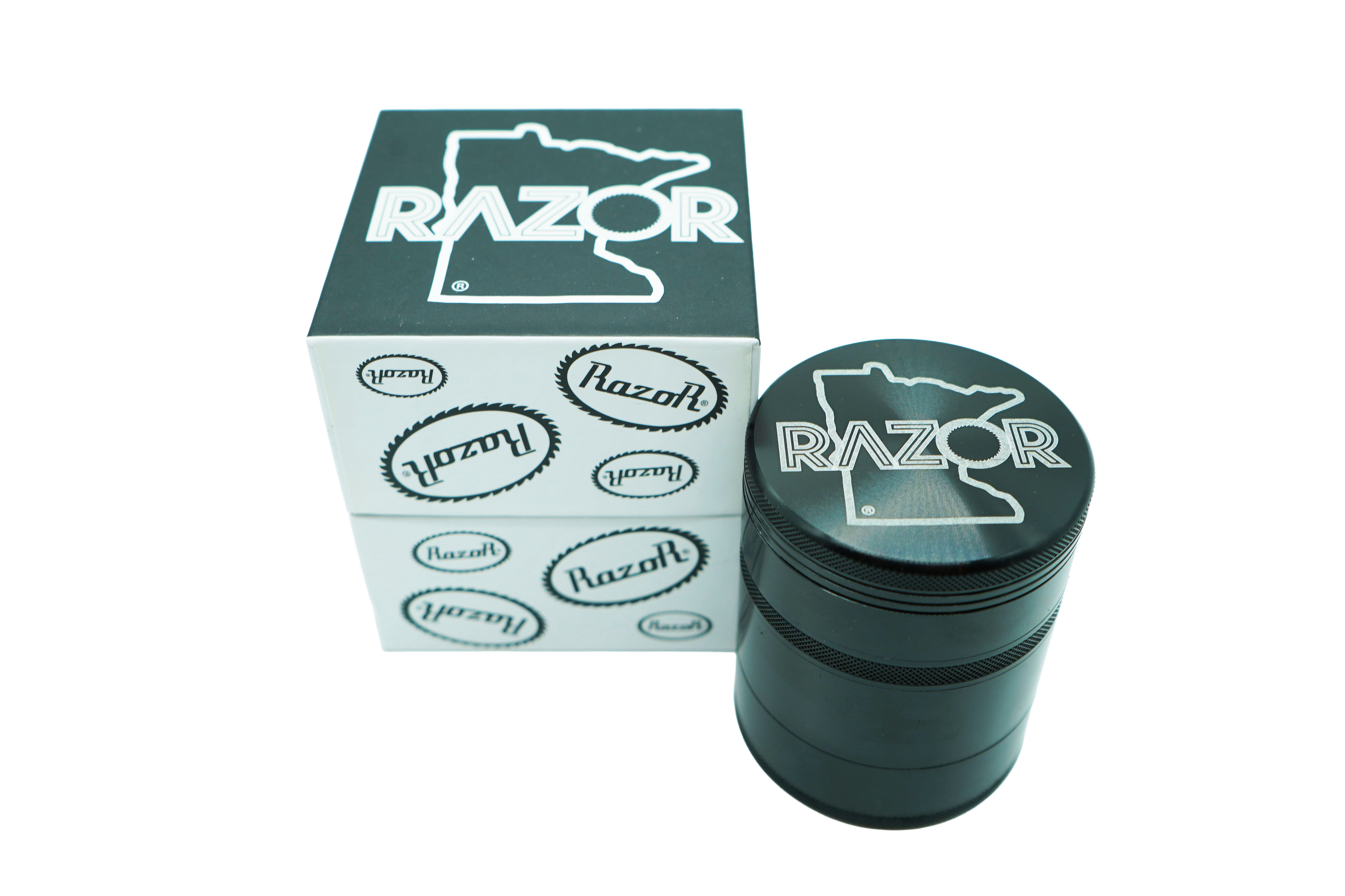 MN Legit | Razor 6-pc Grinder | 63mm | Black