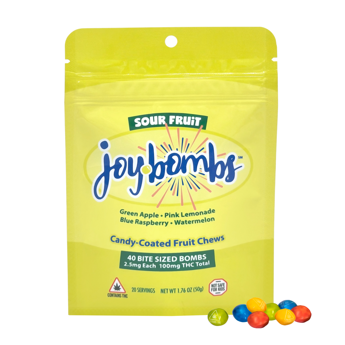 Joybombs Sour | 40pk | 100mg