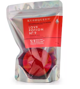 50mg Love Potion No 9 1:1 Bath Bomb