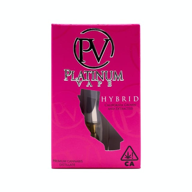 Platinum Vape - Hybrid - Apple Jack - 1g Distillate Cartridge
