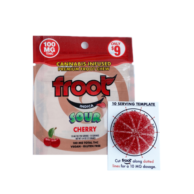 Froot Single Gummy Sour Cherry