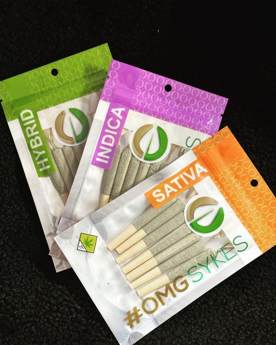 OMG Sykes | Mochi Sizzle | Pre-Roll Pack | 10 x .5g