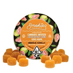 Smokiez - Live Resin - Sour Guava - Gummies - 20pk - 100mg
