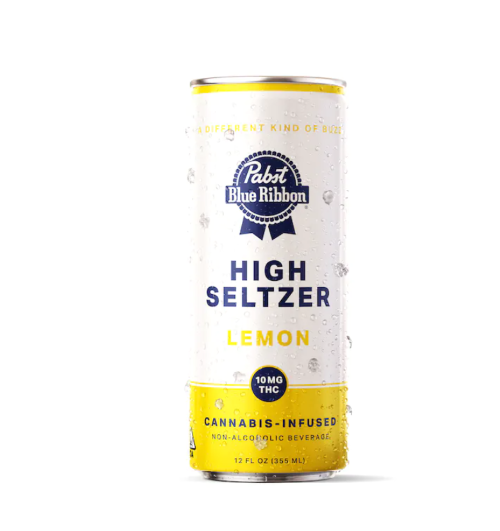 PABST BLUE RIBBON: Lemon High Seltzer 10mg (H)