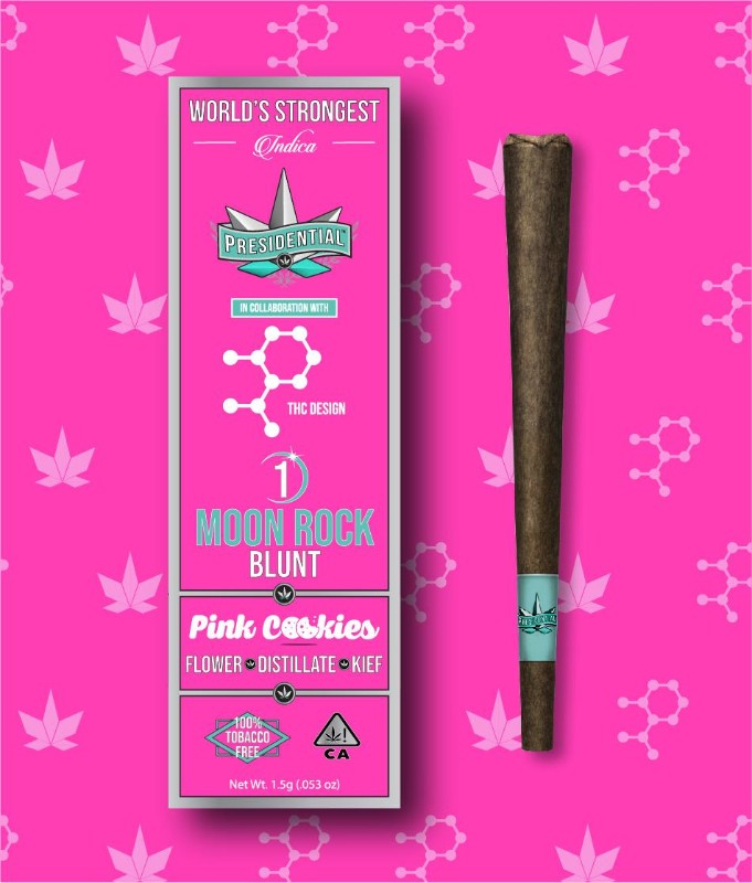 Presidential - Pink Cookies - Infused Blunt - 1.5 Grams