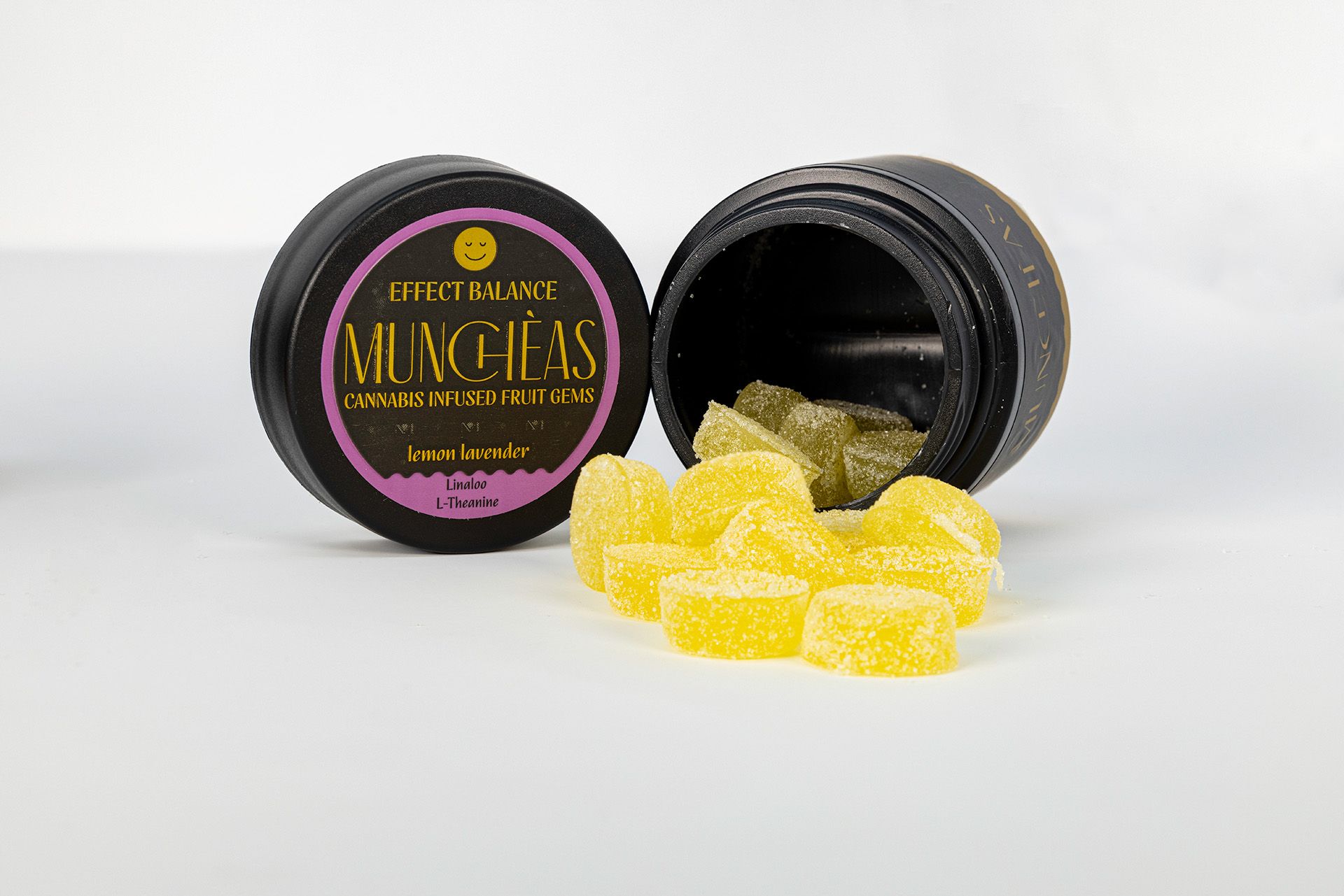 Lemon Lavender Balance Gummies | Muncheas | 100mg