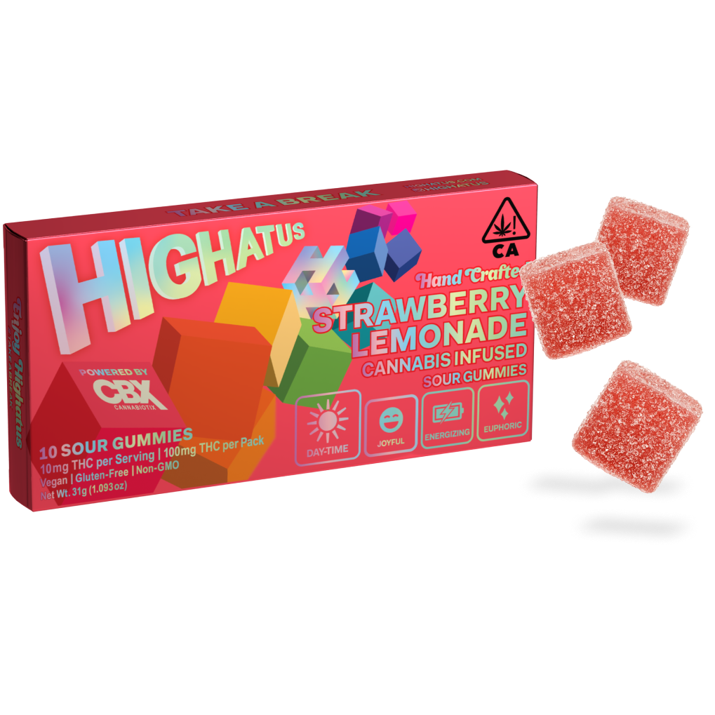 Strawberry Lemonade Sour Gummies