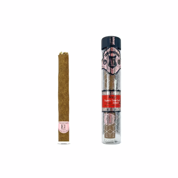 El Blunto Especial Hash Infused Rose Gold Cannabis Cigar 1.65g - Rojo (H)