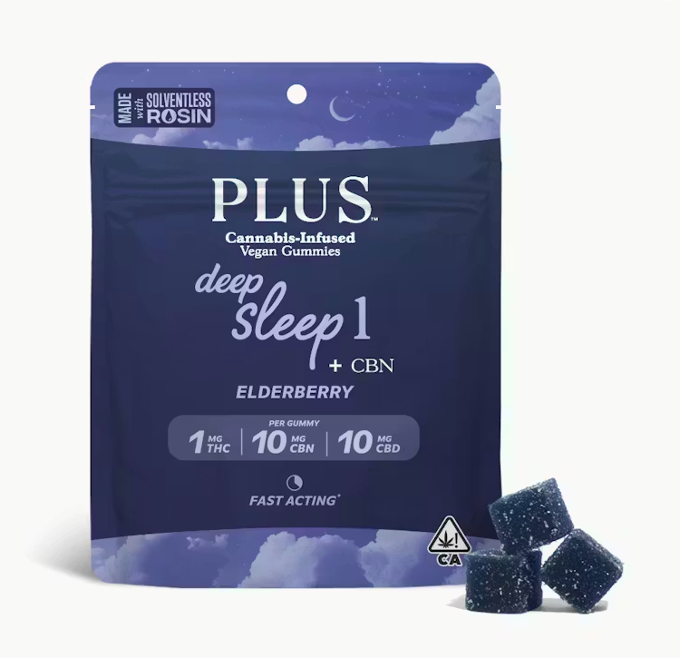 Edible: Elderberry (1:10:10 THC:CBN:CBD Gummy) - 210mg