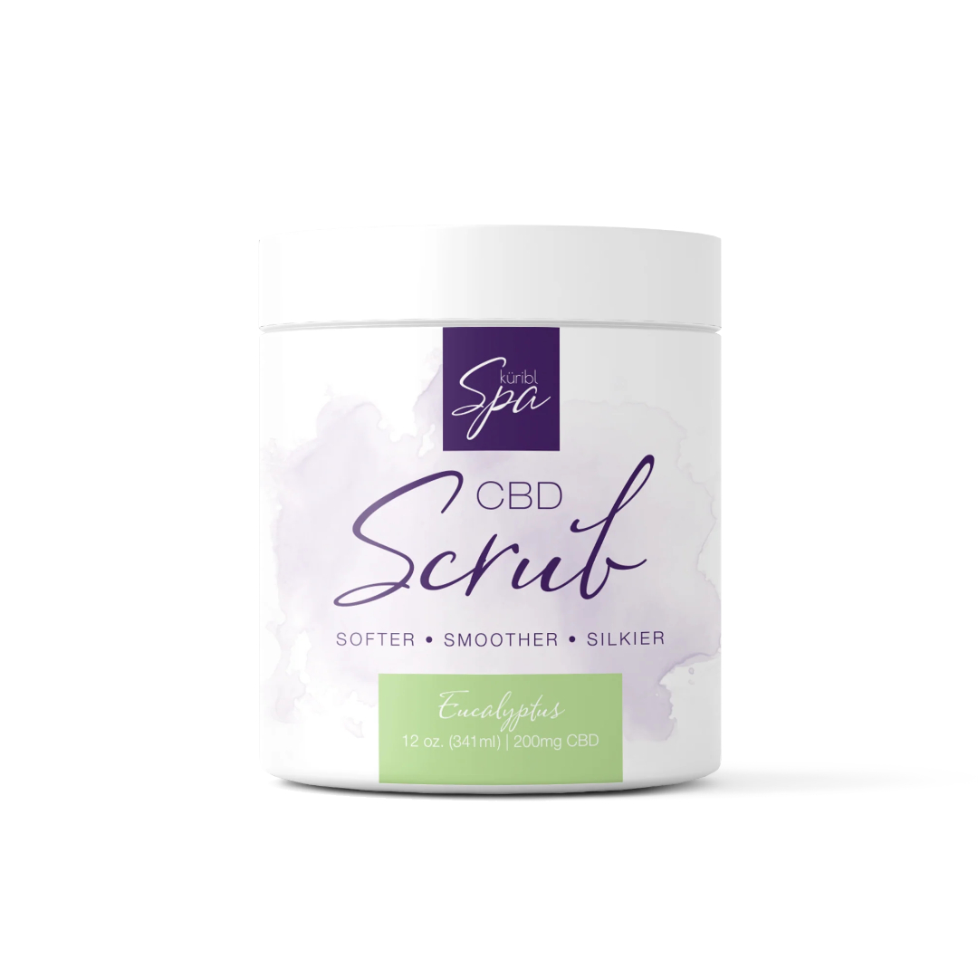 küribl | CBD Salt Scrub | Eucalyptus
