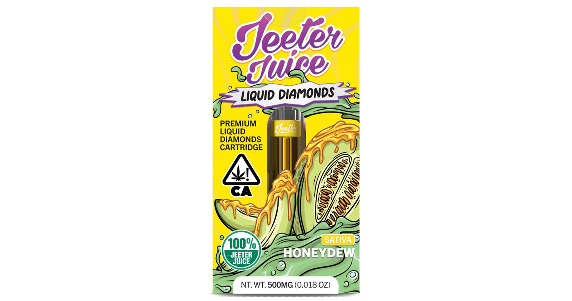 Jeeter Honeydew Liquid Diamonds Cartridge 1g San Diego, Vista
