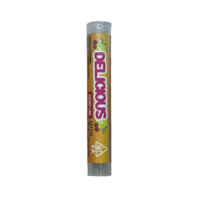 Delicious Cherry Lime (S) Diamond Infused Prerolls 1.25g