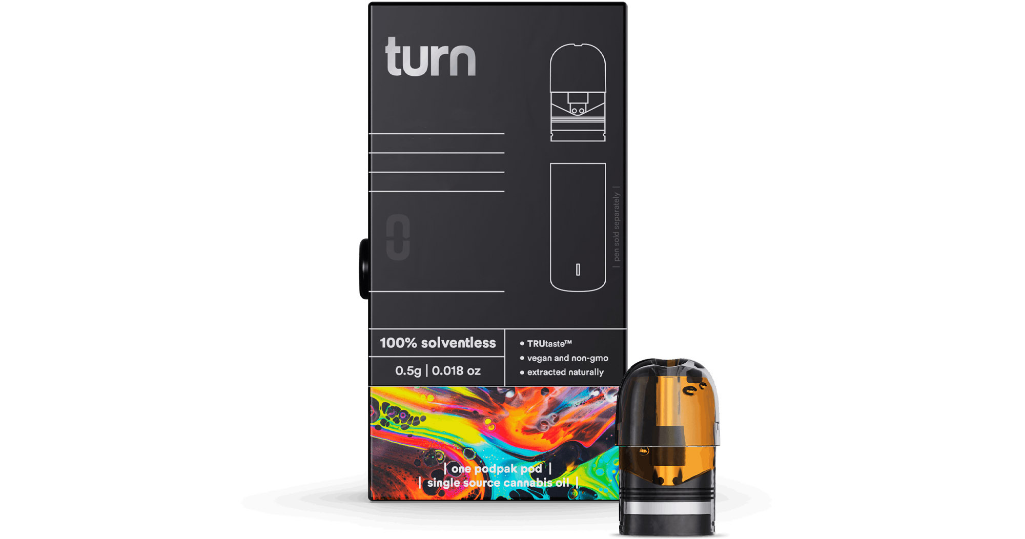 Palm Desert - Turn - Blueberry Cookies Live Resin Pod - 1g