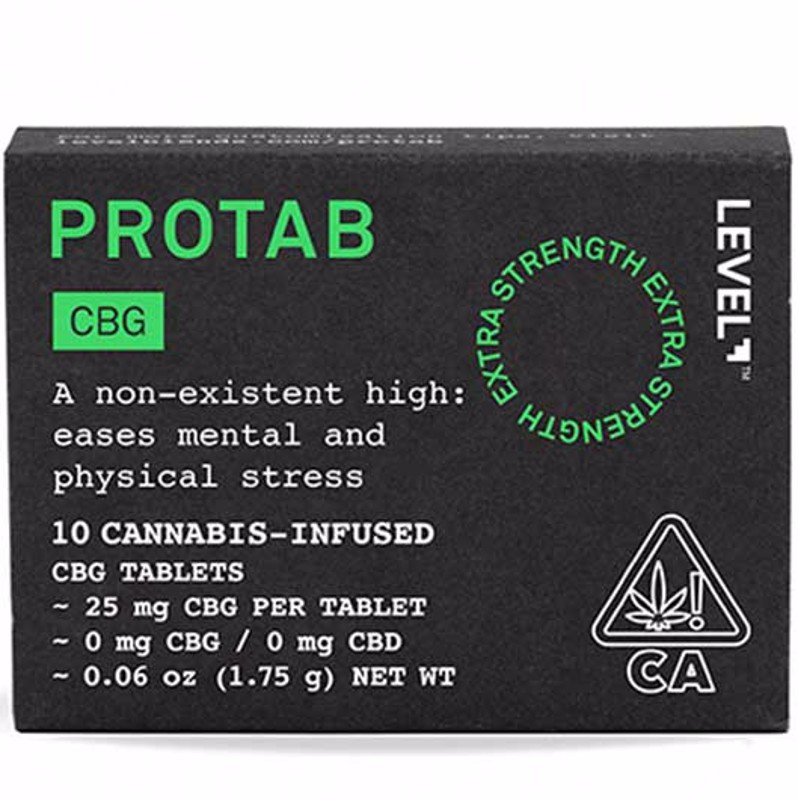 LEVEL Protab CBG 10ct 250mg
