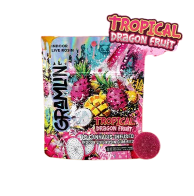 Gramlin - Edibles - Tropical Dragon Fruit - 100MG