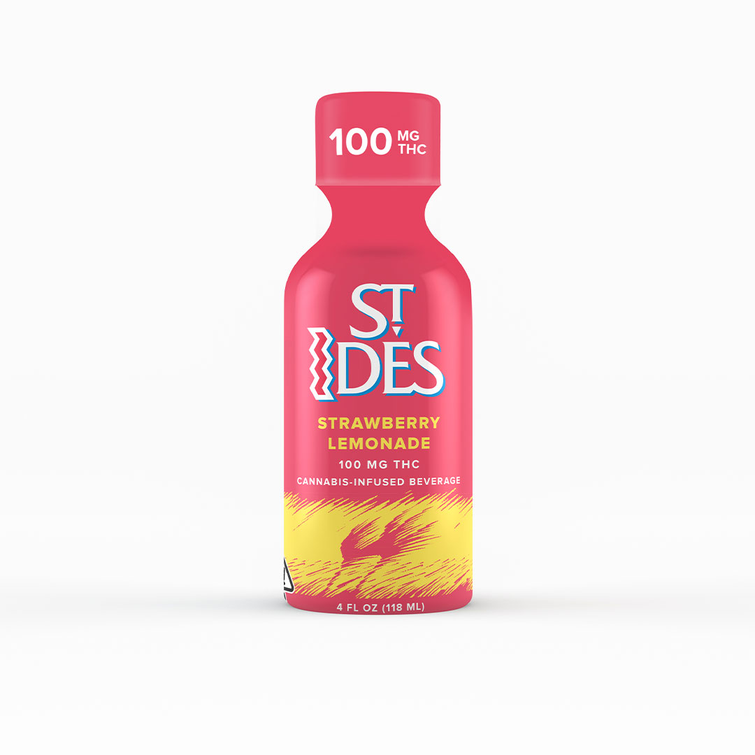 4oz Strawberry Lemonade Shot - St. Ides