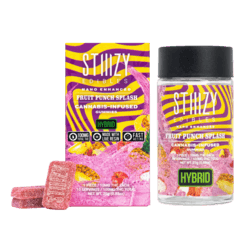 FRUIT PUNCH SPLASH STIIIZY EDIBLES - 100MG GUMMIES