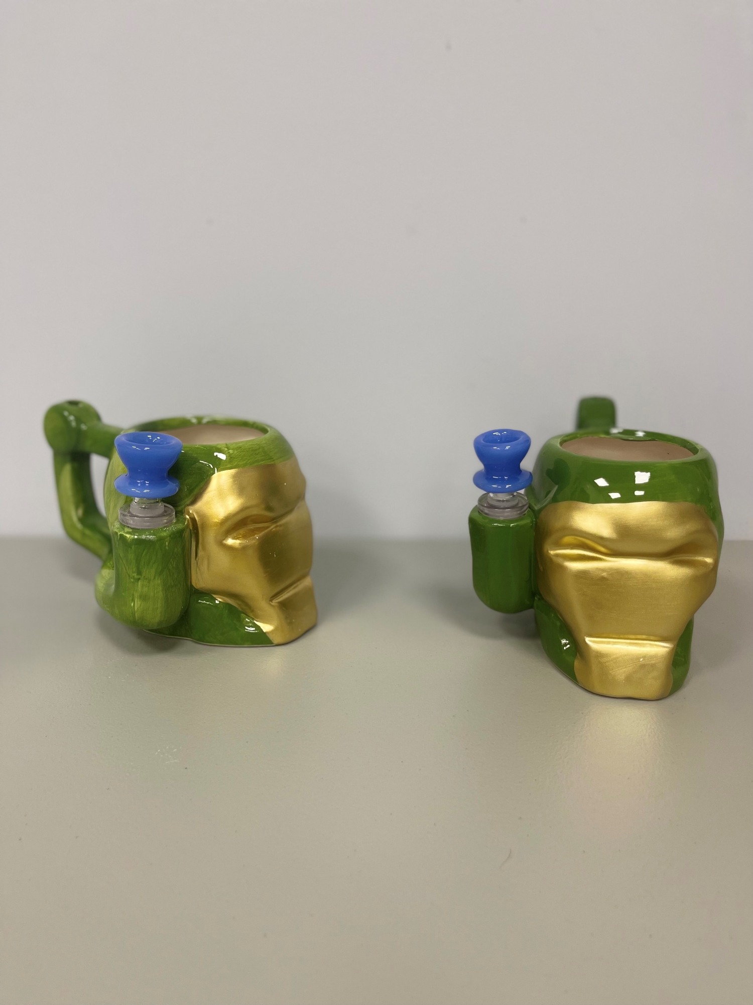 Iron Man Ceramic Water Pipe