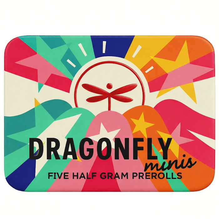 Blue Nerds .5g Prerolls 5 Pack | Dragonfly