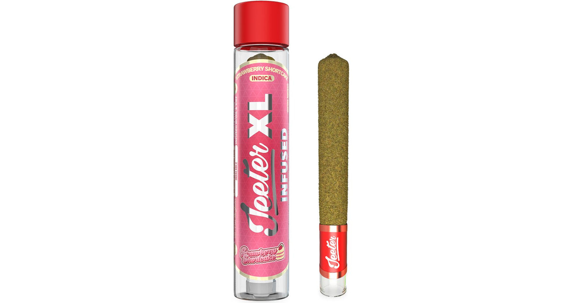 Jeeter XL Infused Strawberry Shortcake PreRoll 2g San Diego, Vista & Imperial Cannabis