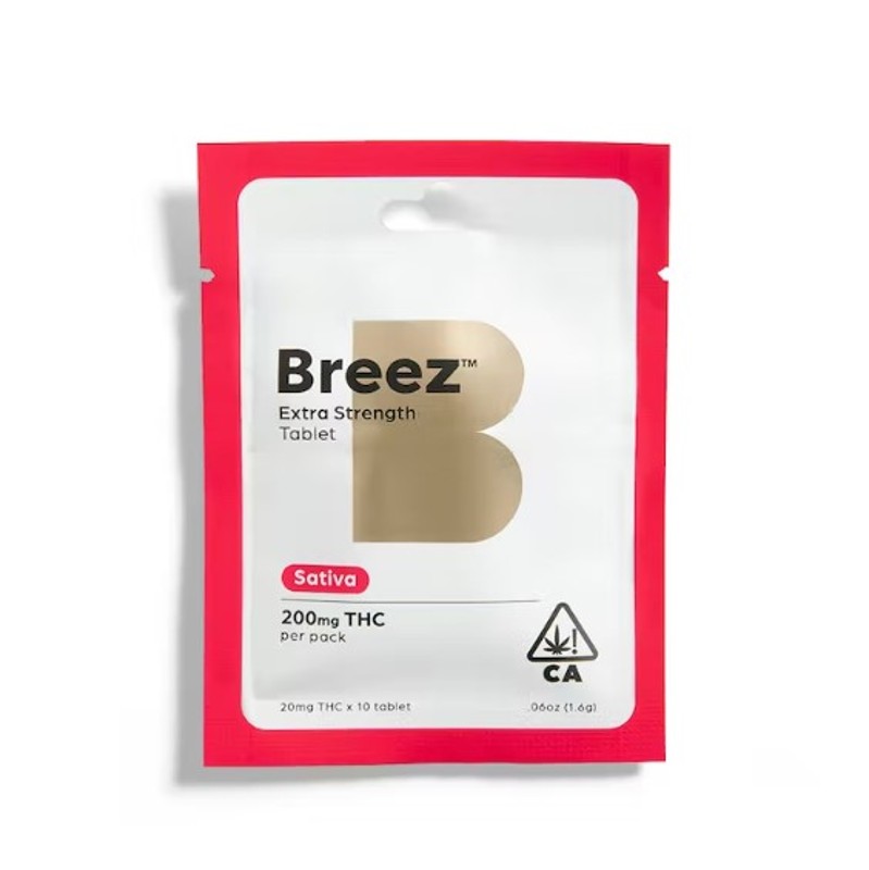 Breez - Extra Strength - Sativa - Travel Pack - 200mg