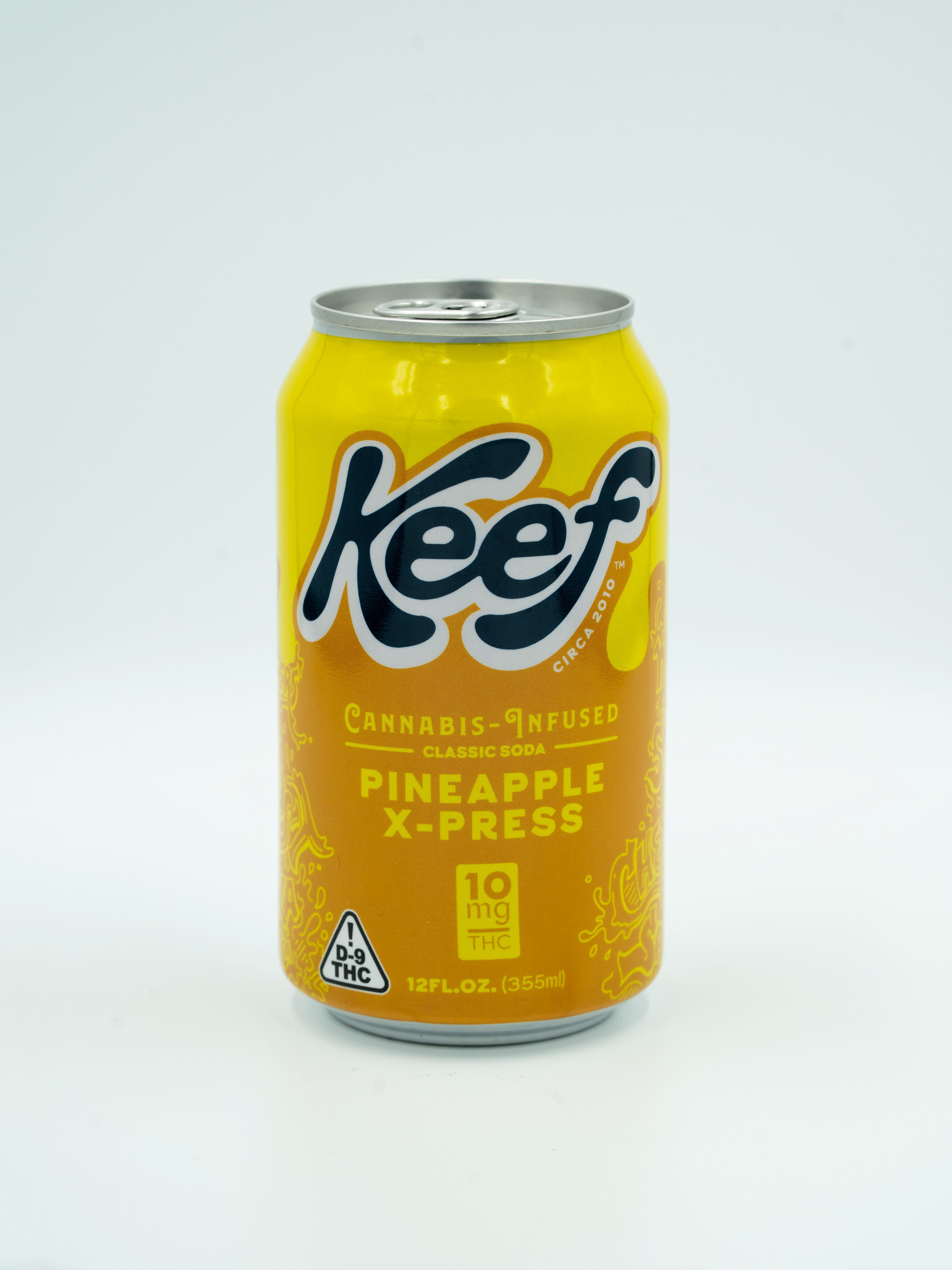 Keef | Pineapple Express THC Soda | 10mg THC