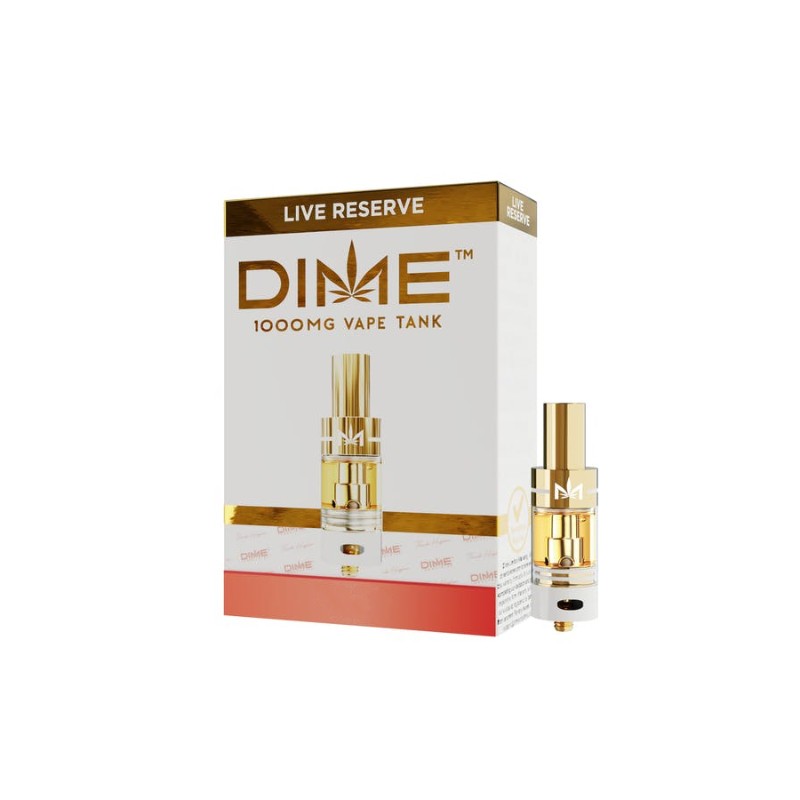 Dime - Sativa - Jet Fuel - 1g Live Resin Cartridge