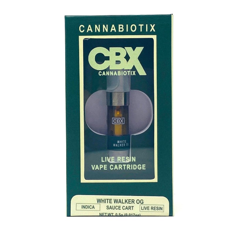 buy cannabiotix live resin vape carts Cannabiotix: White Walker OG Live Resin Cartridge 0.5g