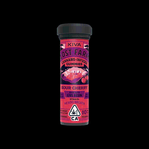 Lost Farm Sour Cherry Mendo Breath 100mg Gummies