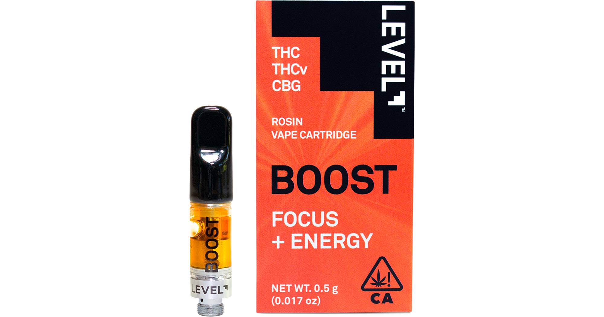 Imperial Valley LEVEL Boost Rosin Cartridge 0.5g San Diego