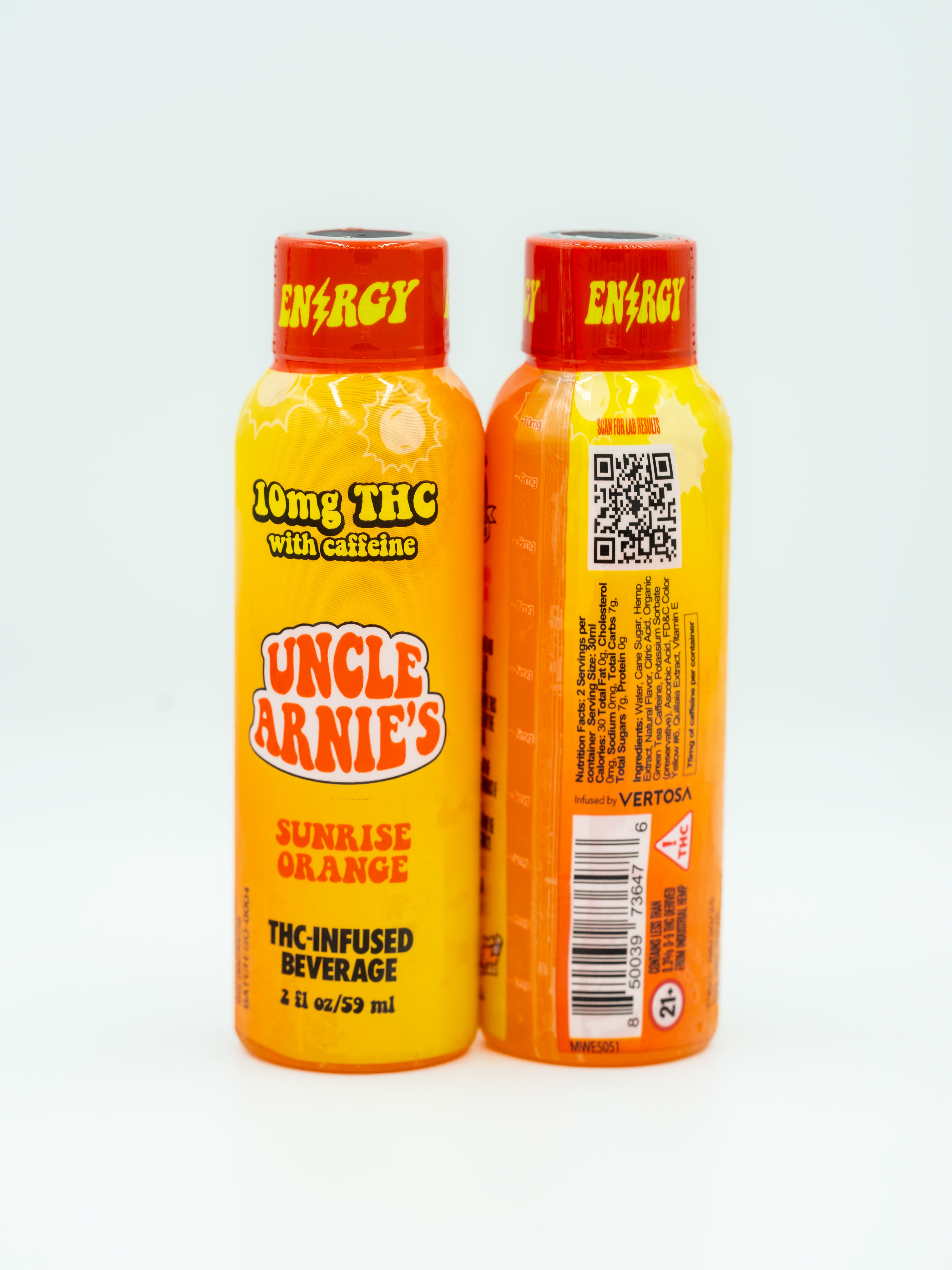 Uncle Arnie's | Sunshine Orange THC Shot | 10mg THC