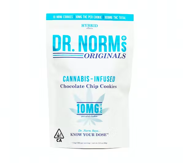 Edible: Chocolate Chip Cookies (10 pack) - 100mg