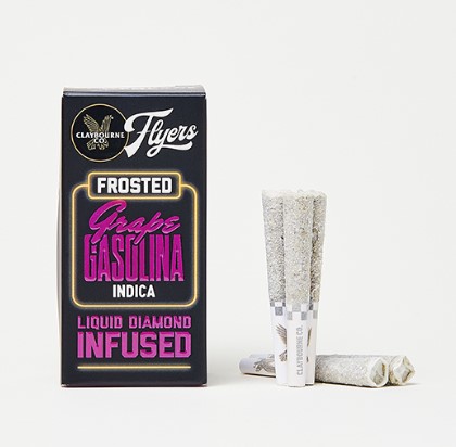 Preroll: Grape Gasolina (Frosted Diamonds 5-Pack)