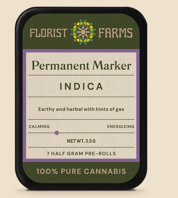 Florist Farms | Pre-Roll | Permanent Marker | 7pk | 3.5g