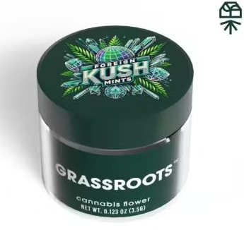 Grassroots Dark Heart Foreign Kush Mints 3.5g