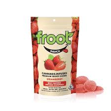 Froot Gummies 100mg 10pk - Strawberry (I)