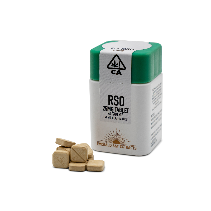 Emerald Bay Apple Fritter CBD 1:1 Tablet 40ct 1000mg