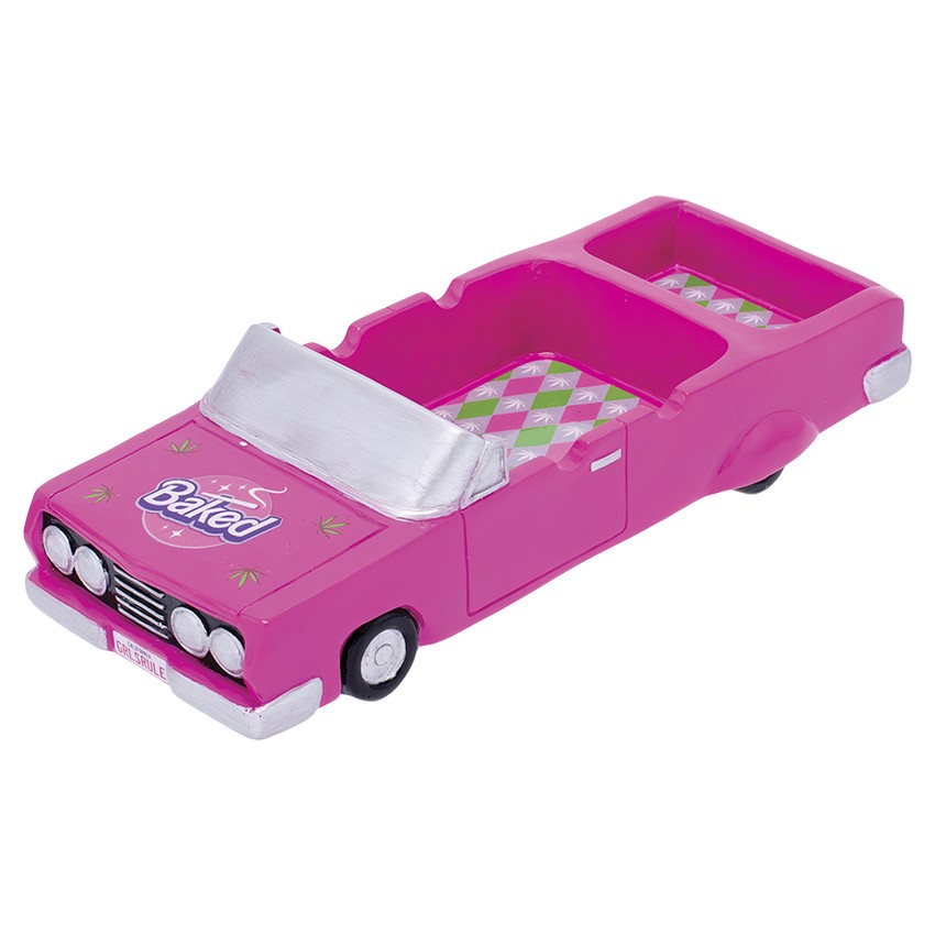 Fujima | Baked Convertible Ashtray | Hot Pink