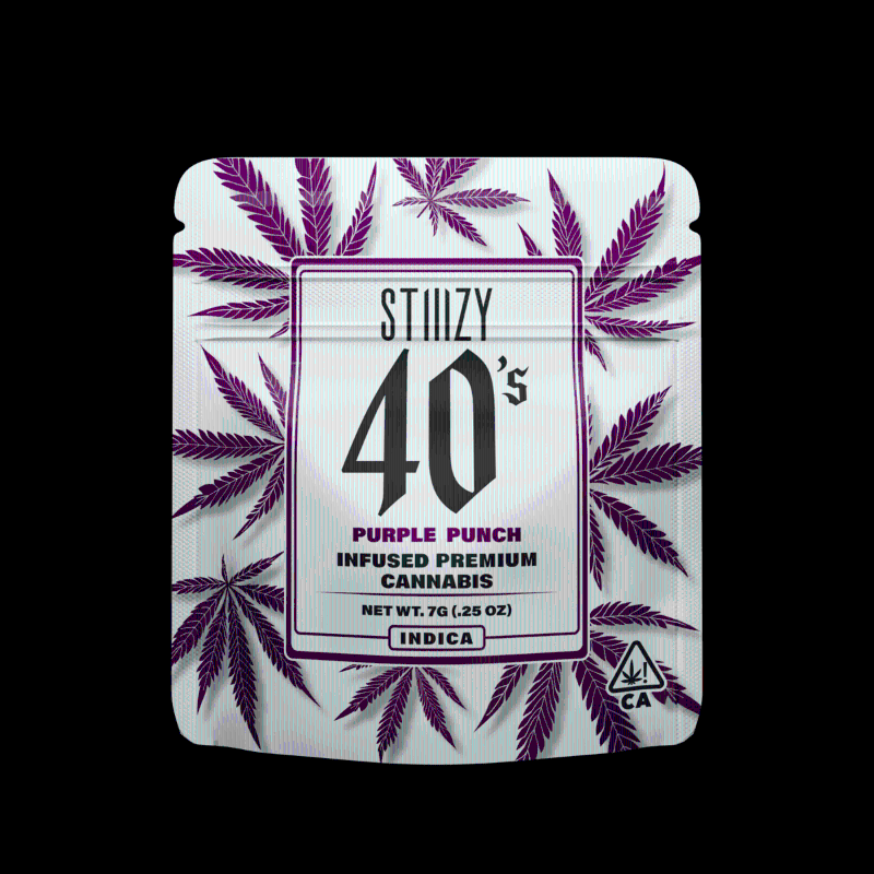 Stiiizy 40's Purple Punch (I) Infused Flower 7g