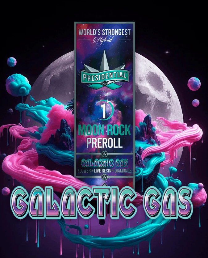 Presidential Infused Preroll 1g Galactic Gas