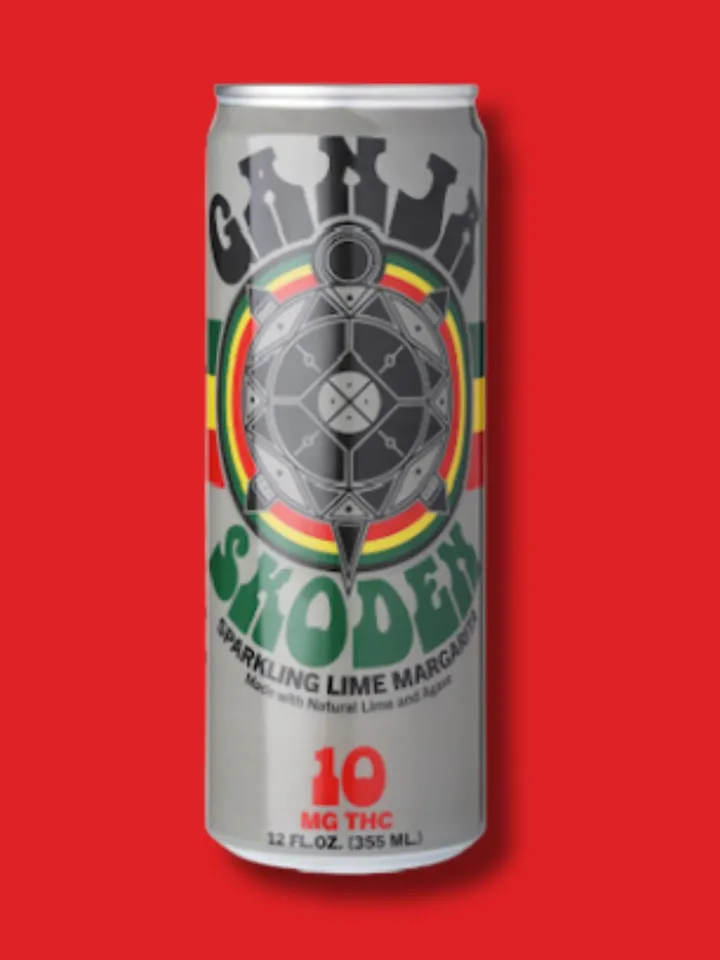 Ganja Skoden - Sparkling Lime Margarita - 10mg THC