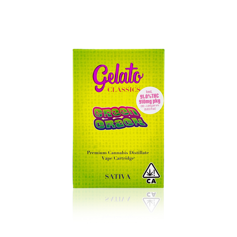 GELATO - Vape Pen - Green Crack - Classics - 1G